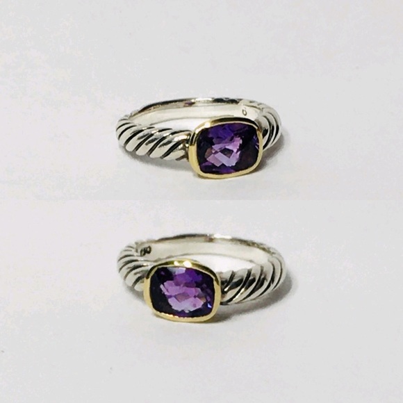 David Yurman Amethyst Ring - Picture 2 of 7
